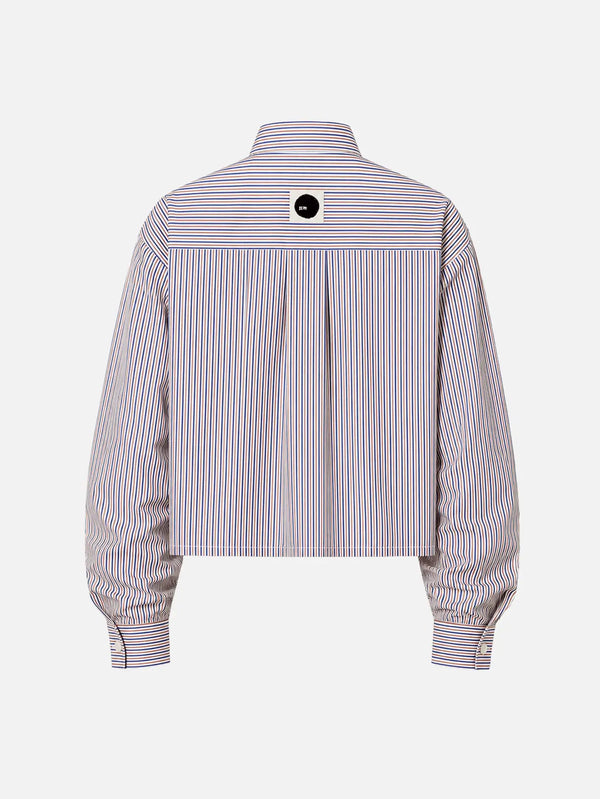 shopi go Sumida Boxy Shirt - Multi – çok renkli, arka görünüm