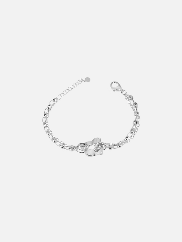 CLOSURE - BİLEKLİK - Solstice 925 Carat Bracelet - Silver - shopi go'da!.