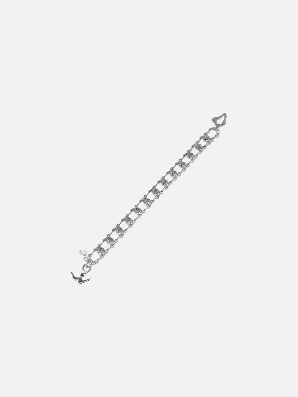 CLOSURE - BİLEKLİK - Uraeus 925 Carat Chain Bracelet - Silver - shopi go'da!.