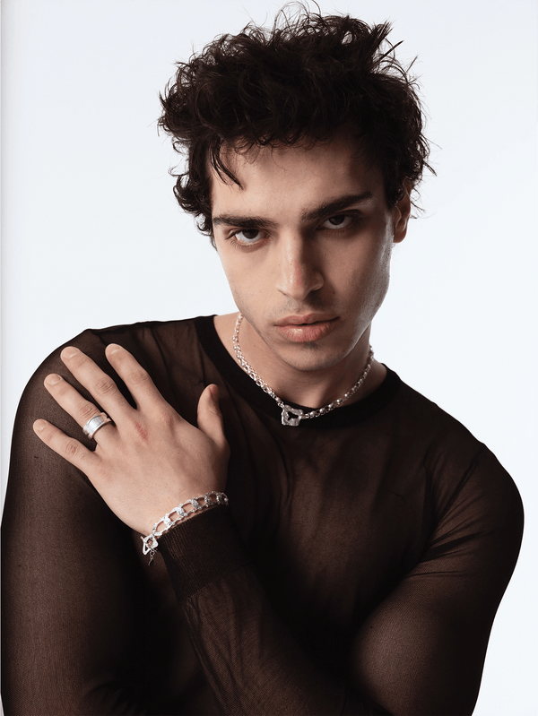 CLOSURE - BİLEKLİK - Uraeus 925 Carat Chain Bracelet - Silver - shopi go'da!.