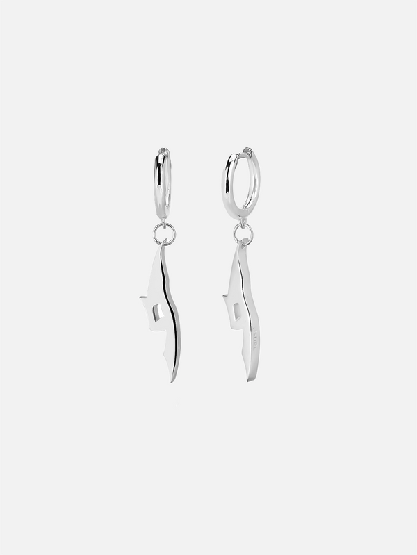 CLOSURE - KÜPE - Apogee 925 Carat Earring - Silver - shopi go'da!.