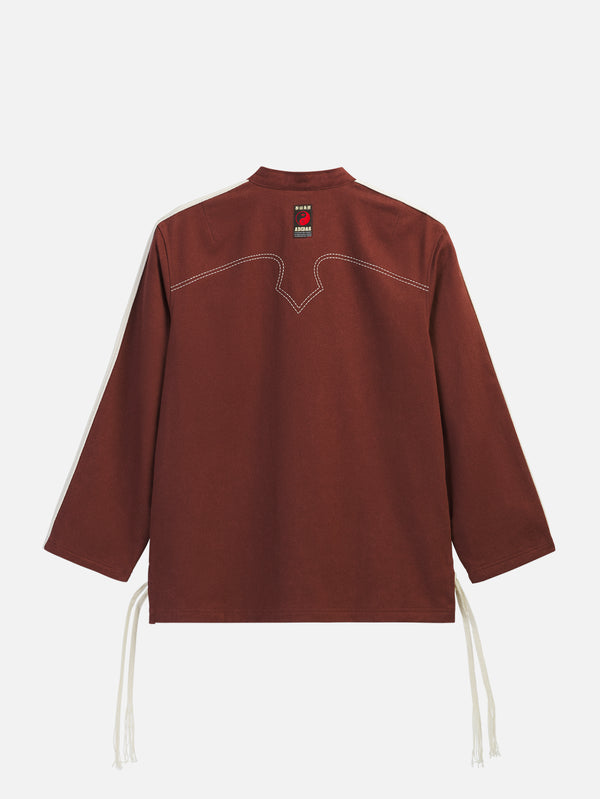 CLOT x adidas Track Jacket - Fox Brown