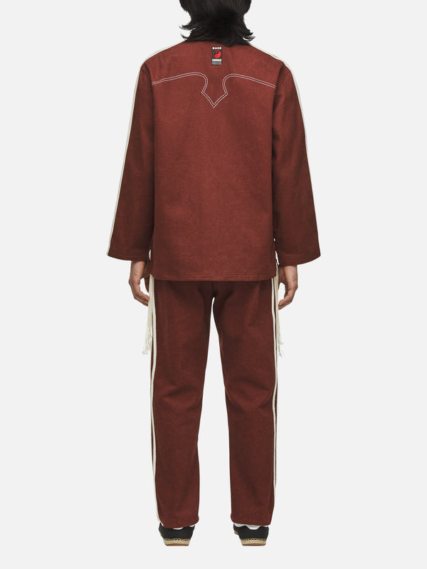 CLOT x adidas Track Jacket - Fox Brown