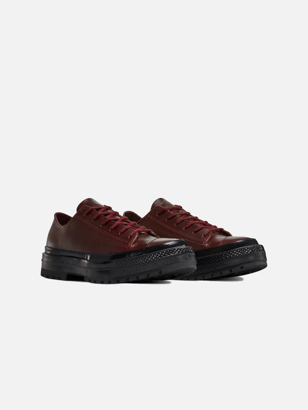 CONVERSE - SNEAKER - Chuck 70 Low National Leather - Burgundy - shopi go'da!.