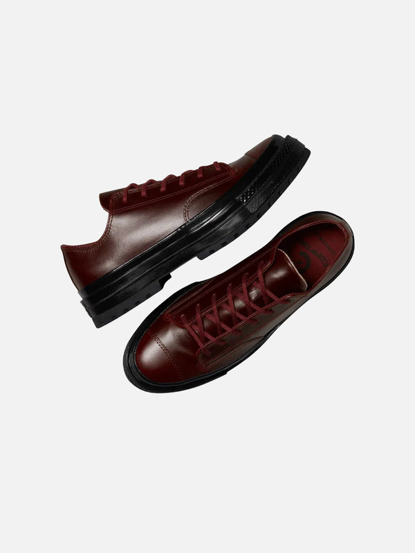 CONVERSE - SNEAKER - Chuck 70 Low National Leather - Burgundy - shopi go'da!.