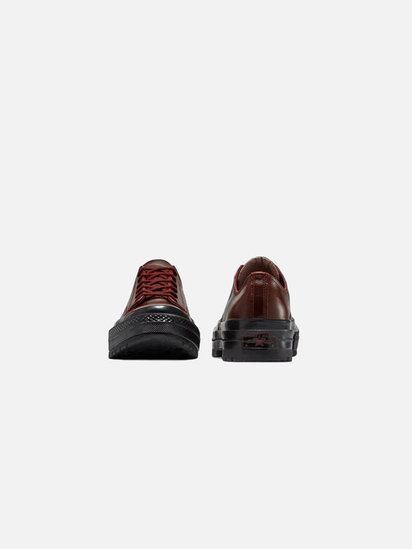 CONVERSE - SNEAKER - Chuck 70 Low National Leather - Burgundy - shopi go'da!.