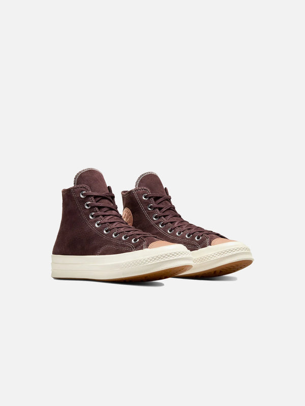 CONVERSE - SNEAKER - Chuck 70 Taylored Lux Hi - Brown - shopi go'da!.