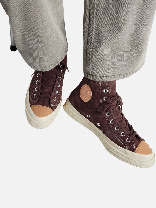 CONVERSE - SNEAKER - Chuck 70 Taylored Lux Hi - Brown - shopi go'da!.