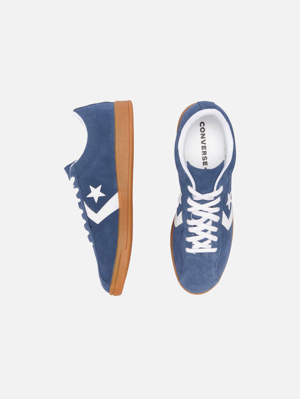 CONVERSE - SNEAKER - All Star Classic Trainer Suede - Navy/Gum - shopi go'da!.