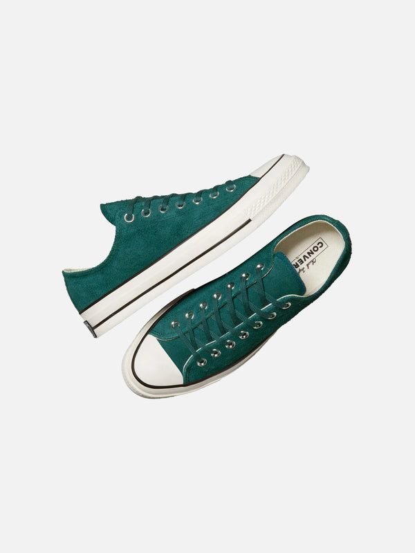 CONVERSE - SNEAKER - Chuck 70 Low Suede - Green - shopi go'da!.