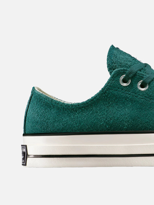CONVERSE - SNEAKER - Chuck 70 Low Suede - Green - shopi go'da!.
