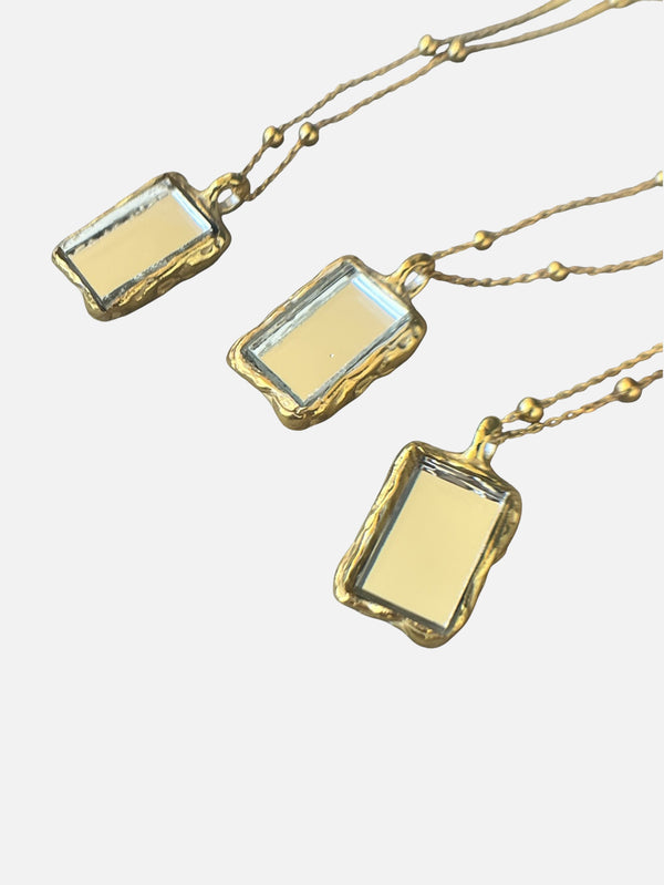 CORDIS JEWELRY - KOLYE - The Mirror Effect Necklace - shopi go'da!.