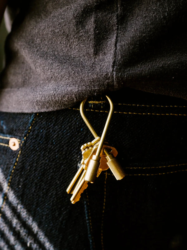 CRAIGHILL - ANAHTARLIK - Closed Helix Keyring Brass - shopi go'da!.