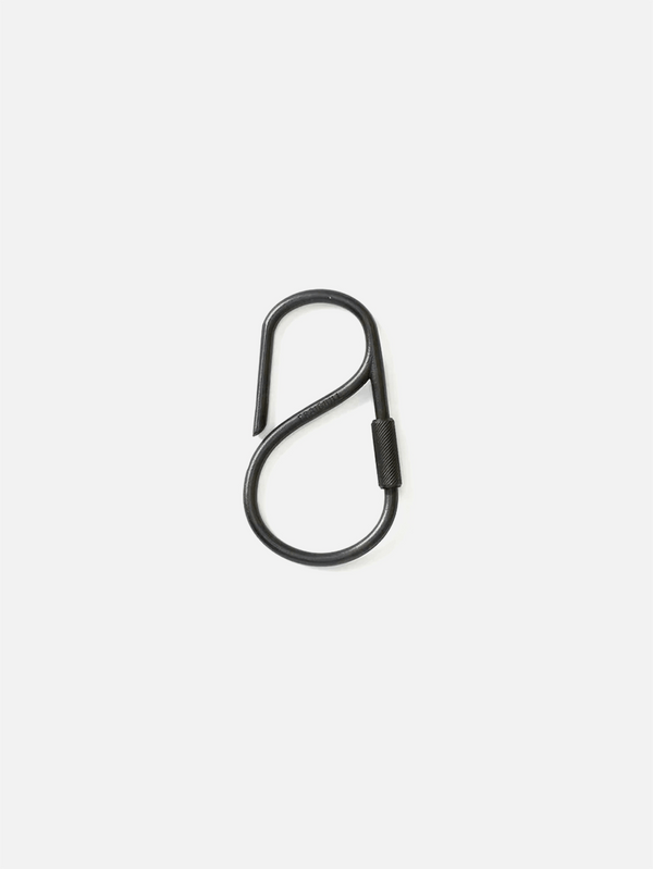 CRAIGHILL - ANAHTARLIK - Offset Keyring Vapor Black/Stainless Steel - shopi go'da!.