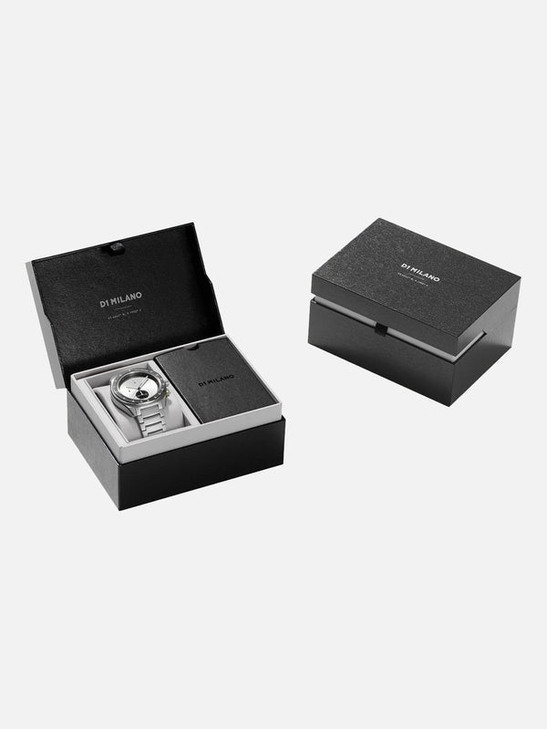 D1 MILANO - KOL SAATİ - Essential White Chronograph - shopi go'da!.