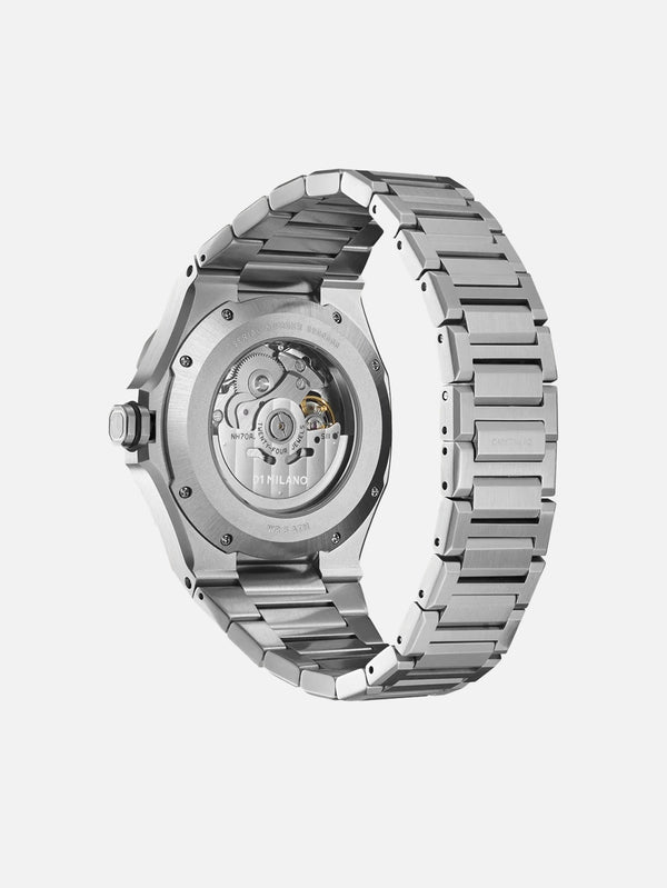 D1 MILANO - KOL SAATİ - Skeleton Silver - shopi go'da!.