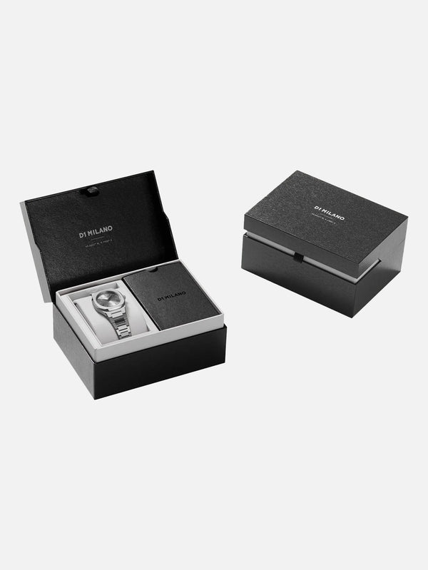 D1 MILANO - KOL SAATİ - Ultra Thin Zephyr Silver - shopi go'da!.