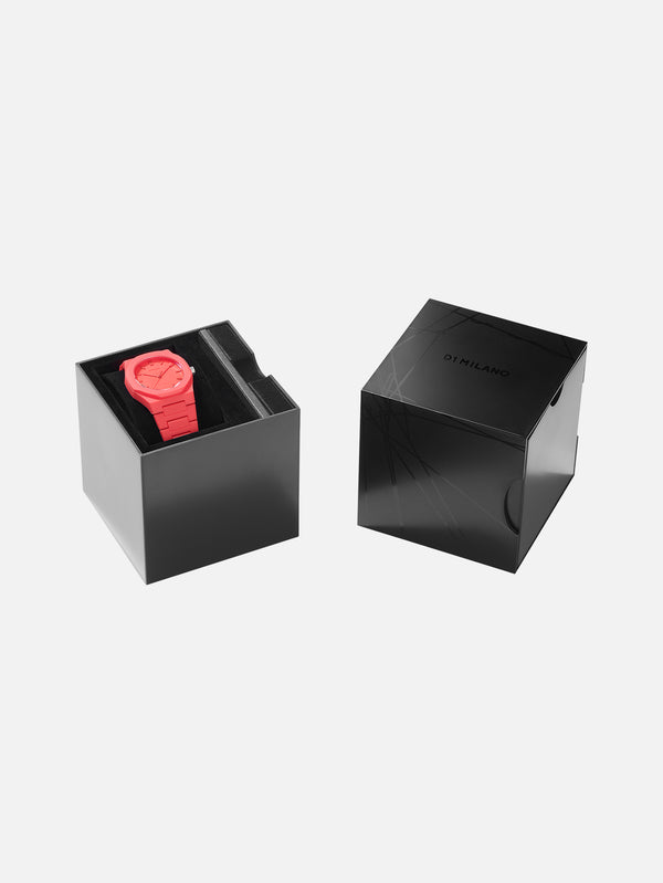 D1 MILANO - KOL SAATİ - Coral Polycarbon 37mm PCBU05 - shopi go'da!.