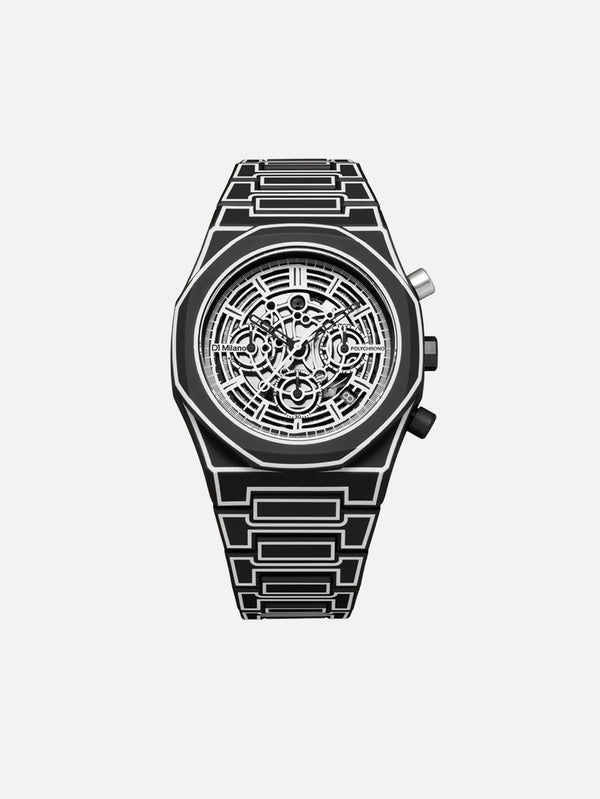 D1 MILANO - KOL SAATİ - PHBJ14 Black Sktech - shopi go'da!.