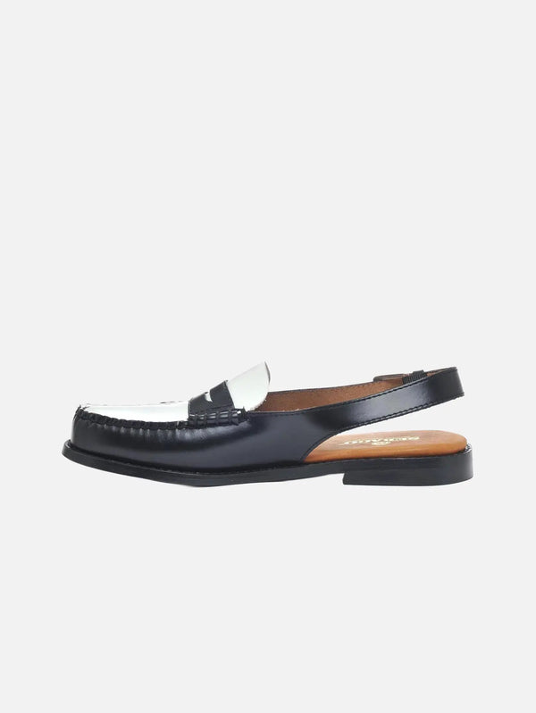 SEBAGO Dan Sandal W - Black/White – siyah/beyaz, yan görünüm