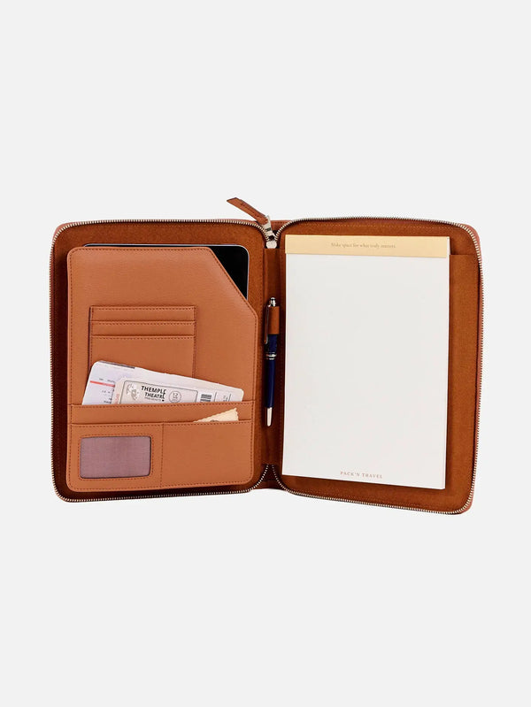 PACK'N TRA iPad Kılıfı - Terrakota – Terrakota, iç görünüm