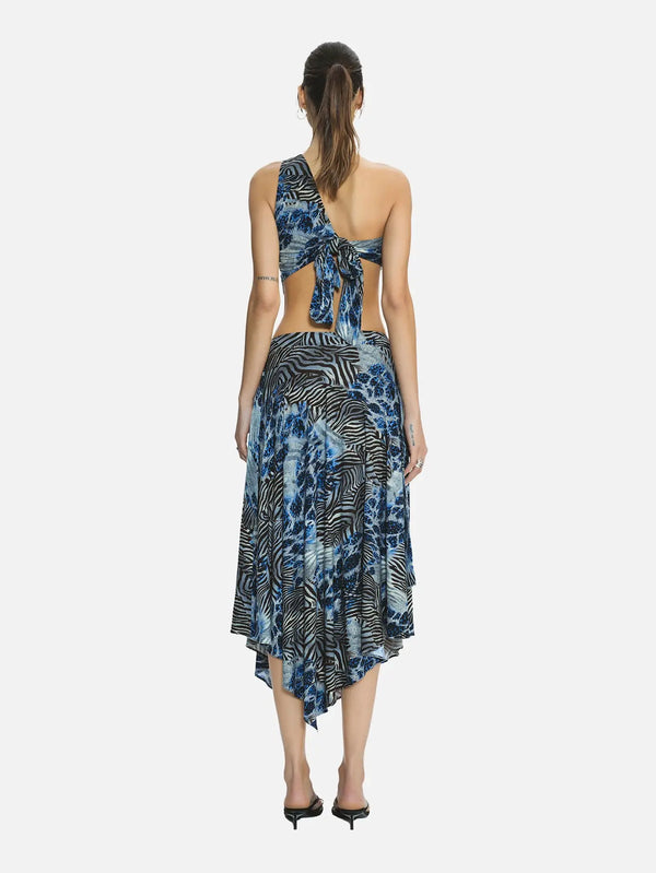 MI MAGIC LOVE Laguna Blue Leopard Set – Laguna Blue Leopard, arkadan görünüm