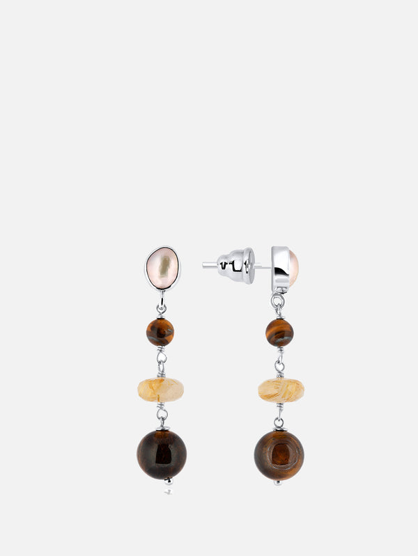 DESIGNED BY BE-ST - KÜPE - Kum Gülü Küpe - shopi go'da!.
