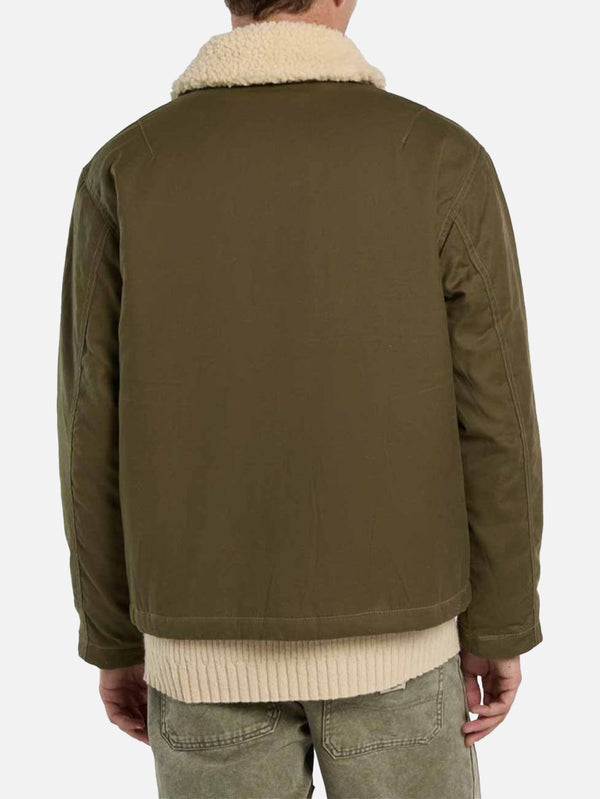 DICKIES - CEKET - Sangrey Waxed Jacket - Military Green - shopi go'da!.