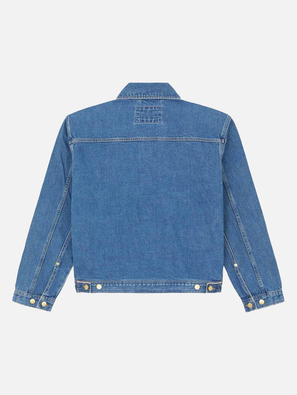 DICKIES - CEKET - Selvedge Pleated Denim Jacket - Archive Wash - shopi go'da!.
