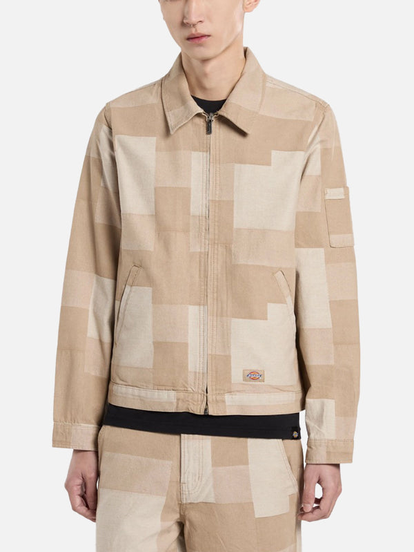 DICKIES - CEKET - Jacquard Eisenhower - Desert Sand - shopi go'da!.