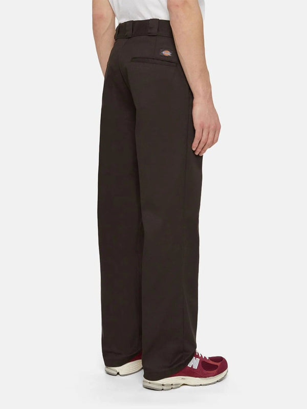 DICKIES - PANTOLON - 874 Work Pant Rec - Dark Brown - shopi go'da!.