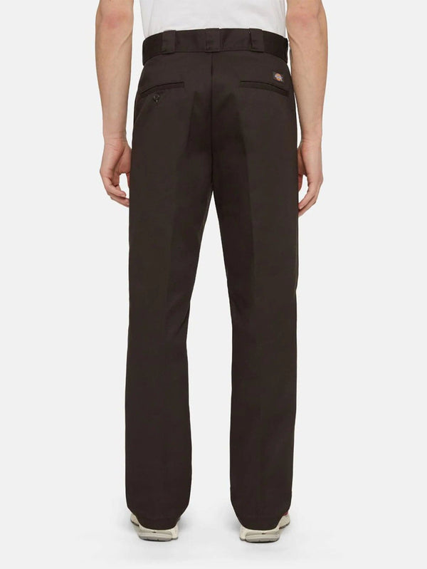 DICKIES - PANTOLON - 874 Work Pant Rec - Dark Brown - shopi go'da!.