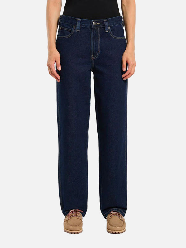DICKIES - PANTOLON - Farner Denim W - Dark Indigo - shopi go'da!.