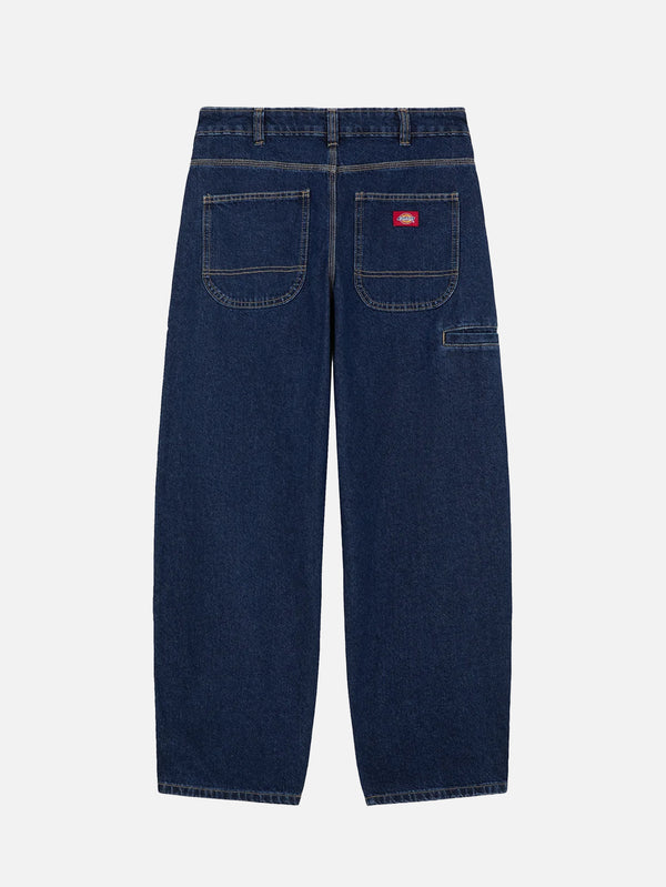DICKIES - PANTOLON - 957 Loose Tapered Work Jeans W - Dark Indigo - shopi go'da!.