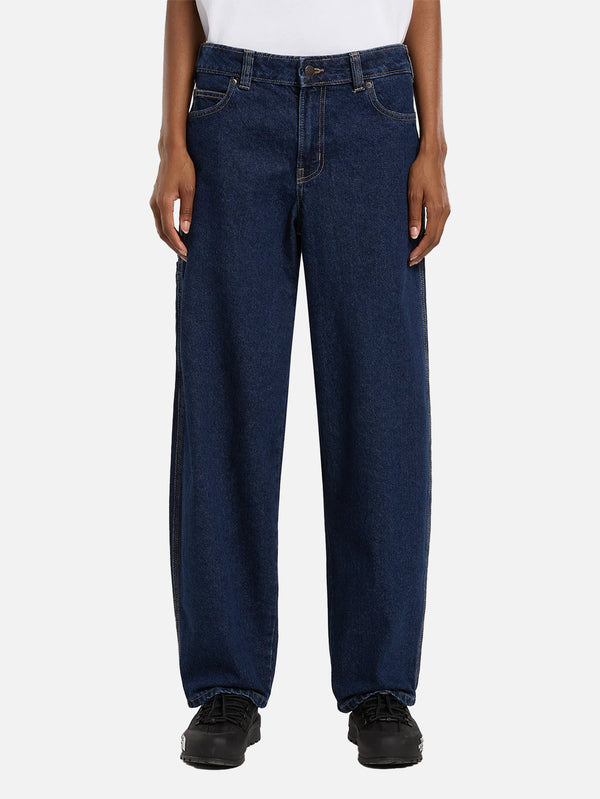 DICKIES - PANTOLON - 957 Loose Tapered Work Jeans W - Dark Indigo - shopi go'da!.