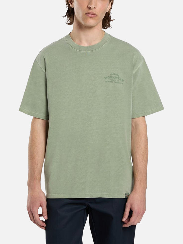 DICKIES - T-SHIRT - Christiana GD Tee - Sea Spray - shopi go'da!.
