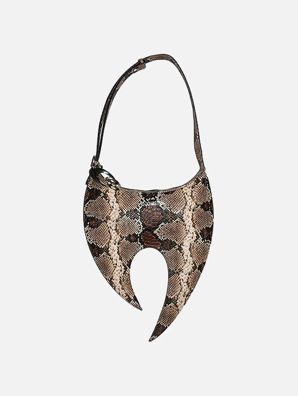 DOOMSTER Doomster Bag Brown Python - Duffel Bags ÇANTA