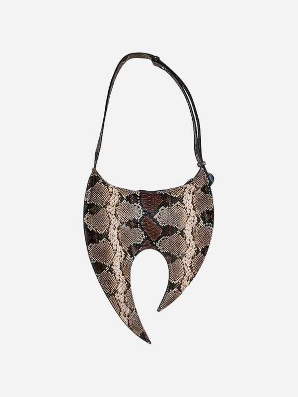 DOOMSTER Doomster Bag Brown Python - Duffel Bags ÇANTA