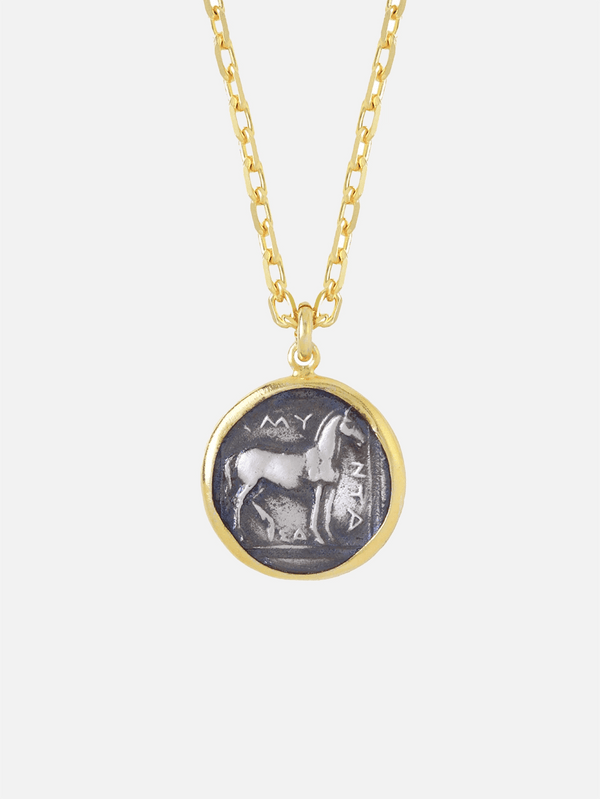 ECE LONDON - KOLYE - The Amyntas Coin Pendant - shopi go'da!.