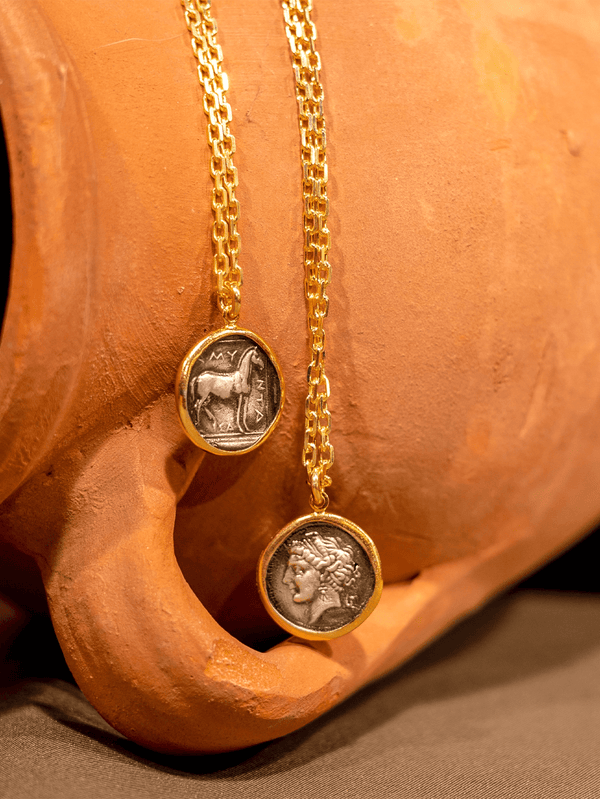 ECE LONDON - KOLYE - The Campania Coin Pendant - shopi go'da!.