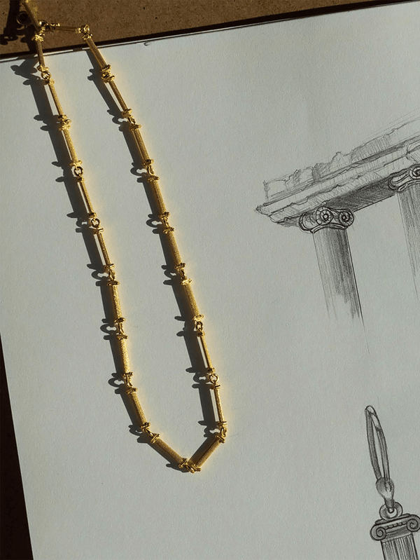 ECE LONDON - KOLYE - The Ionic Necklace - shopi go'da!.
