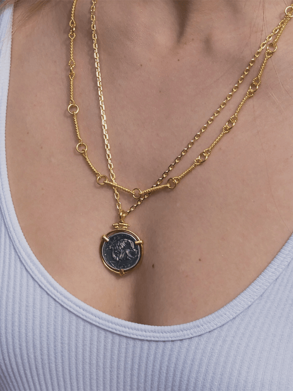 ECE LONDON - KOLYE - The Roman Chain Necklace - shopi go'da!.