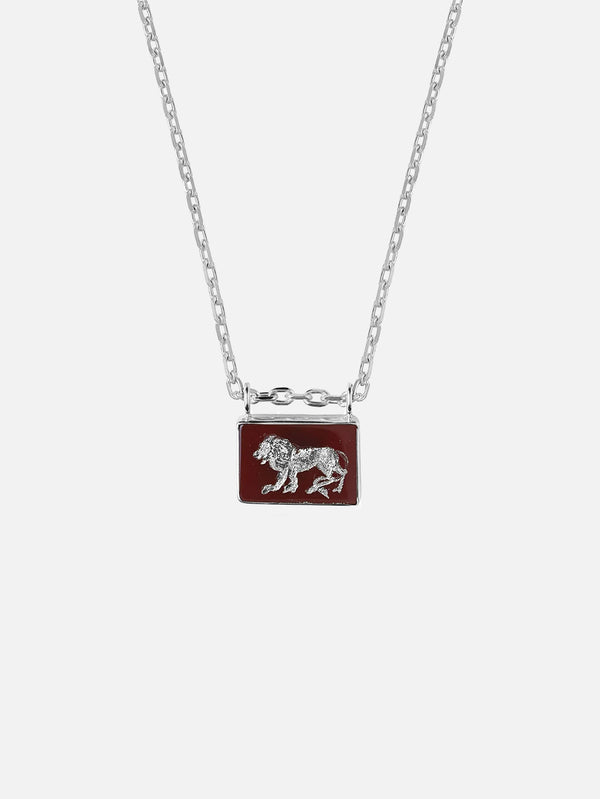 ECE LONDON - KOLYE - The Aslan Necklace - Silver - shopi go'da!.