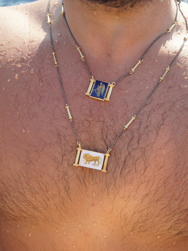 ECE LONDON - KOLYE - The Aslan IV Necklace - shopi go'da!.