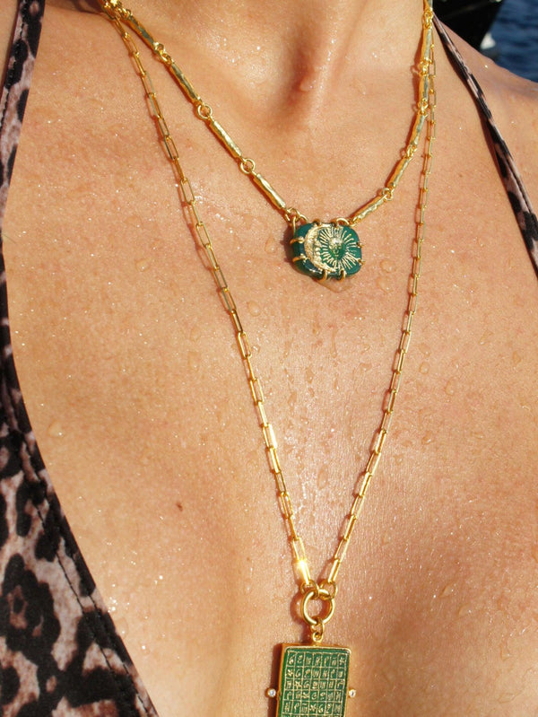 ECE LONDON - KOLYE - The Sun and The Moon II Necklace - shopi go'da!.