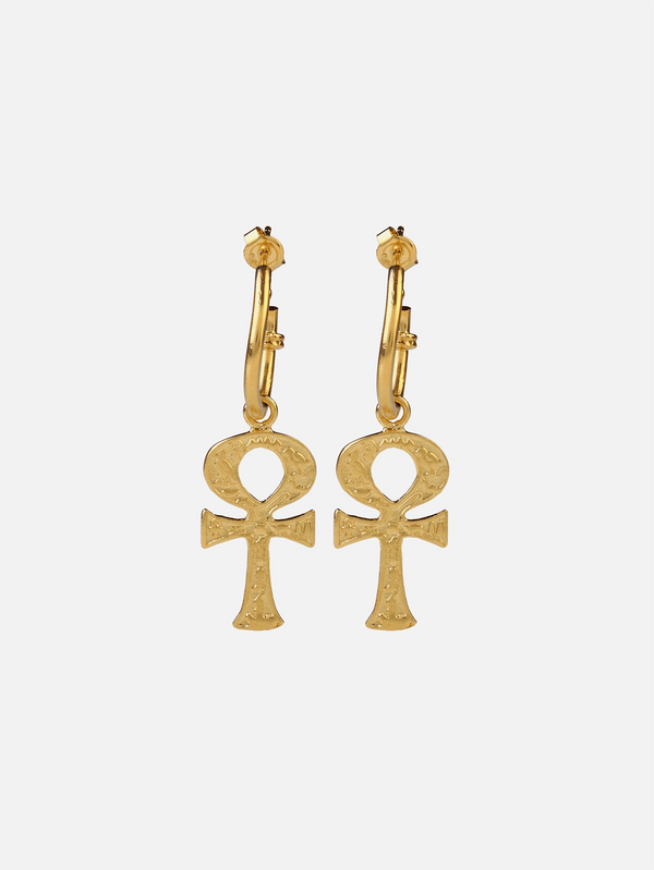 ECE LONDON - KÜPE - The Ankh Earrings - shopi go'da!.
