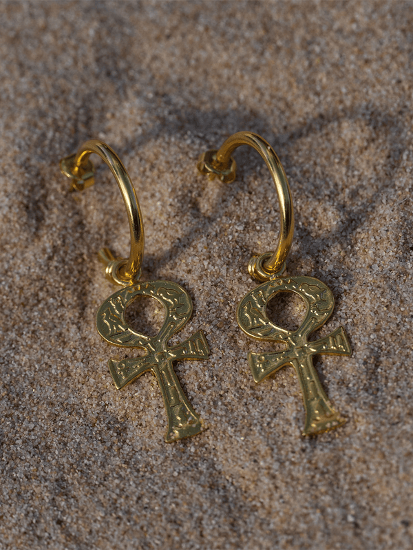 ECE LONDON - KÜPE - The Ankh Earrings - shopi go'da!.