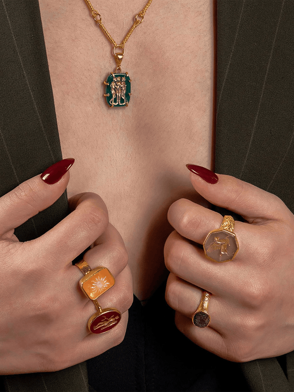 ECE LONDON - YÜZÜK - The Angel of Peace Ring - shopi go'da!.