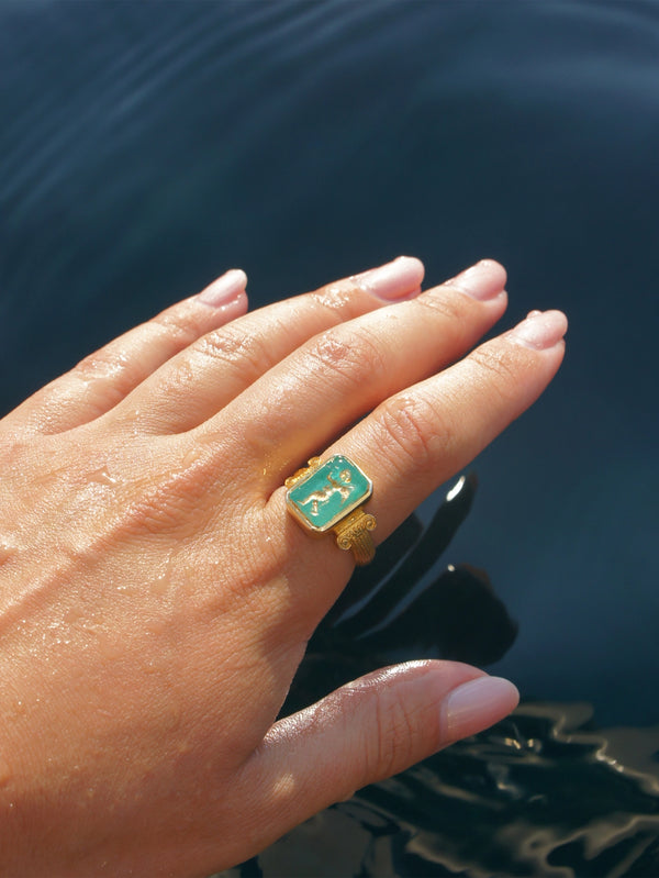ECE LONDON - YÜZÜK - The Eros Ring - shopi go'da!.
