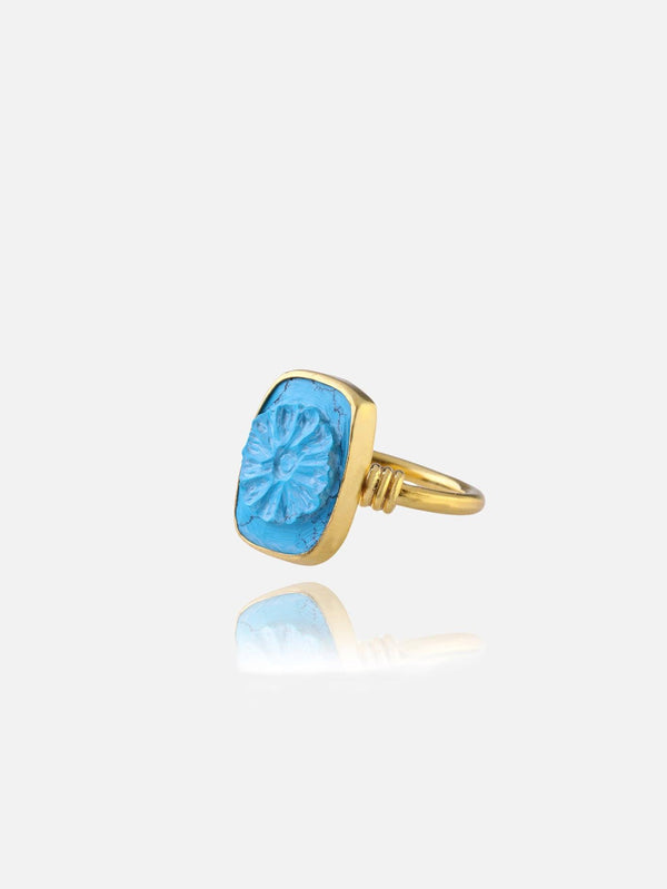 ECE LONDON - YÜZÜK - The Flourish Ring - shopi go'da!.